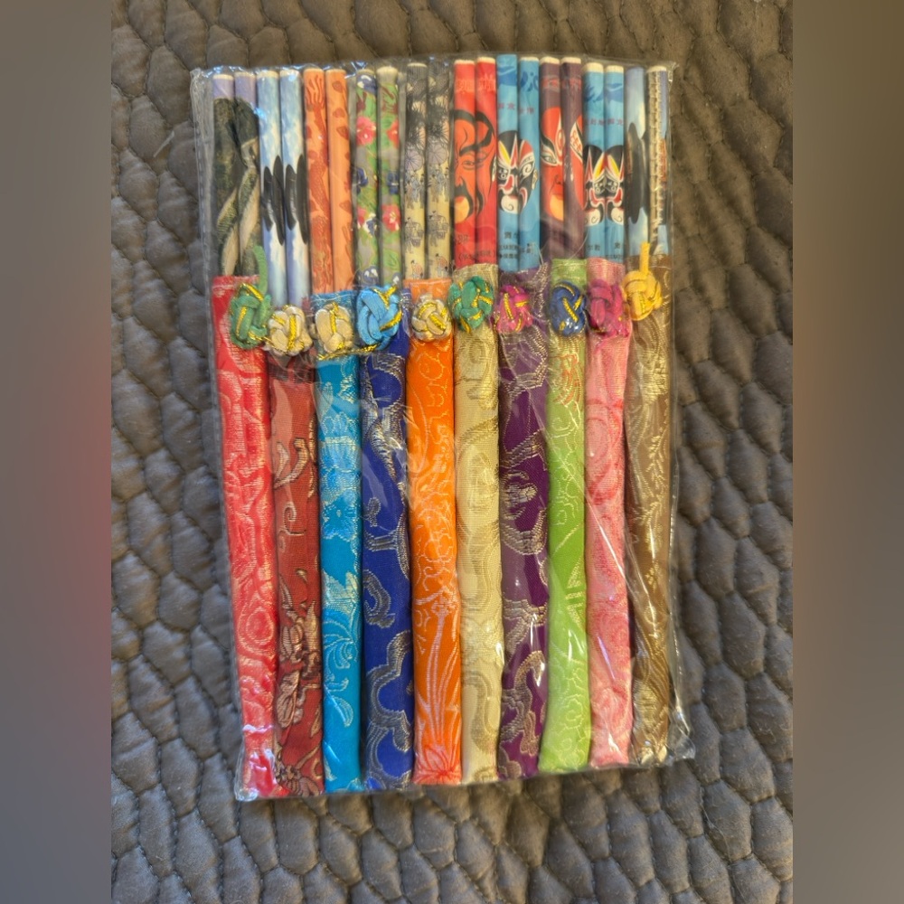 ❤️ Colorful Chopstick Set 10
